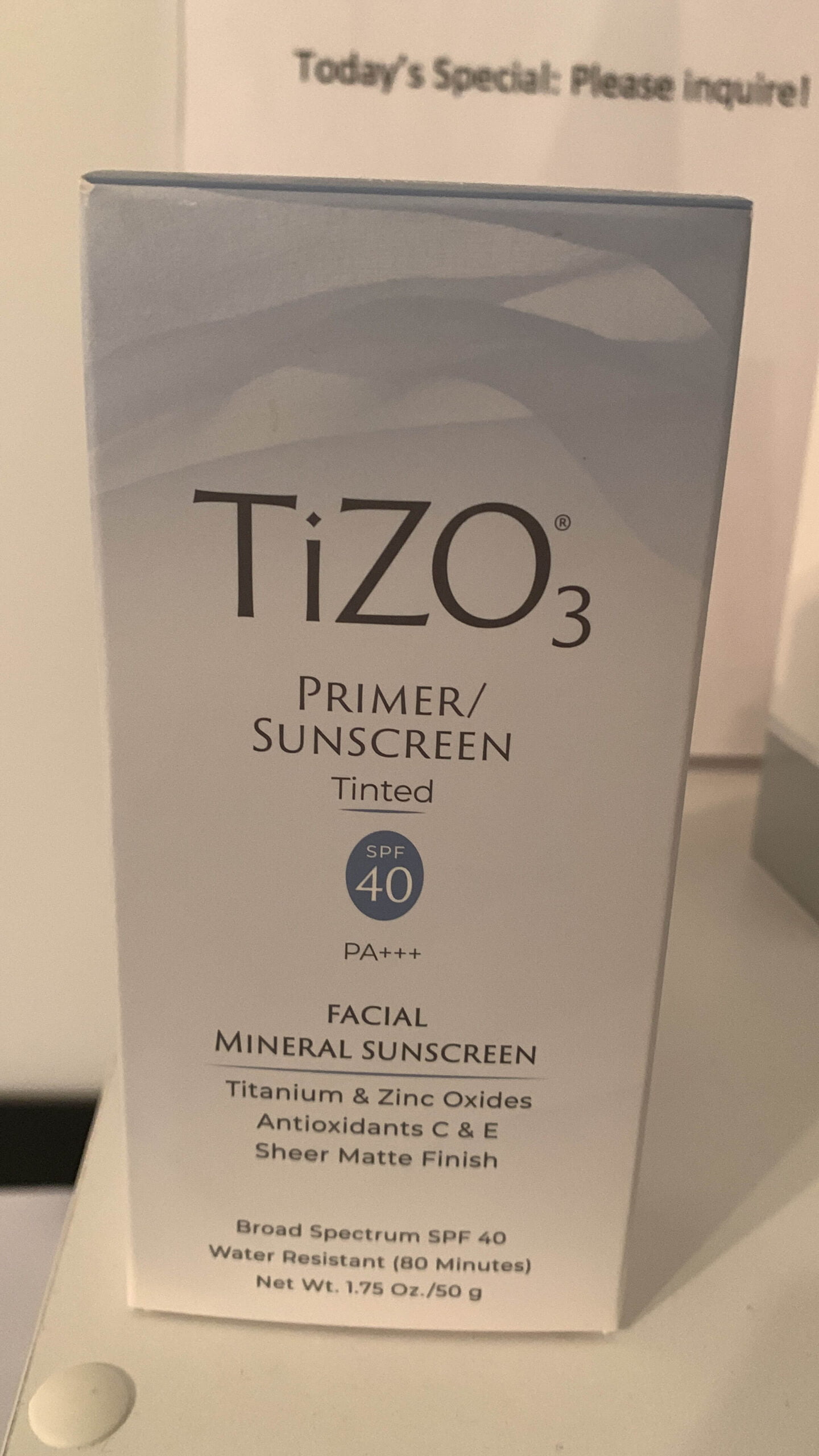 Buy TiZO3 Facial Mineral Sunscreen & Primer in Mississauga