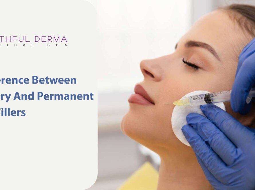 Temporary and Permanent Dermal Fillers banner by youthful derma
